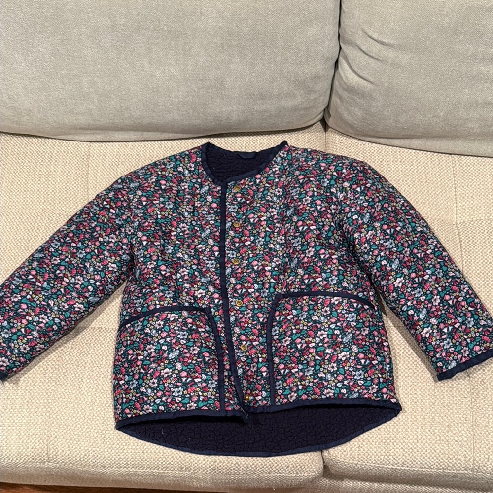 Floral Kids Jacket - size 5-6